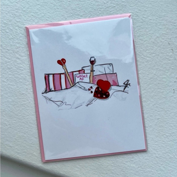 Valentine’s Day Greeting Card Melsy’s Illustrations - Picture 2 of 3